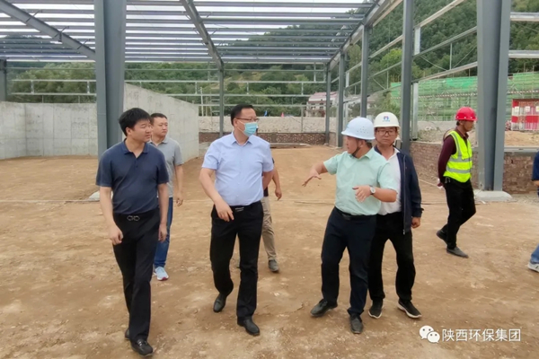 亚星yaxin集团向导到生物科技公司商州项目检查指导事情